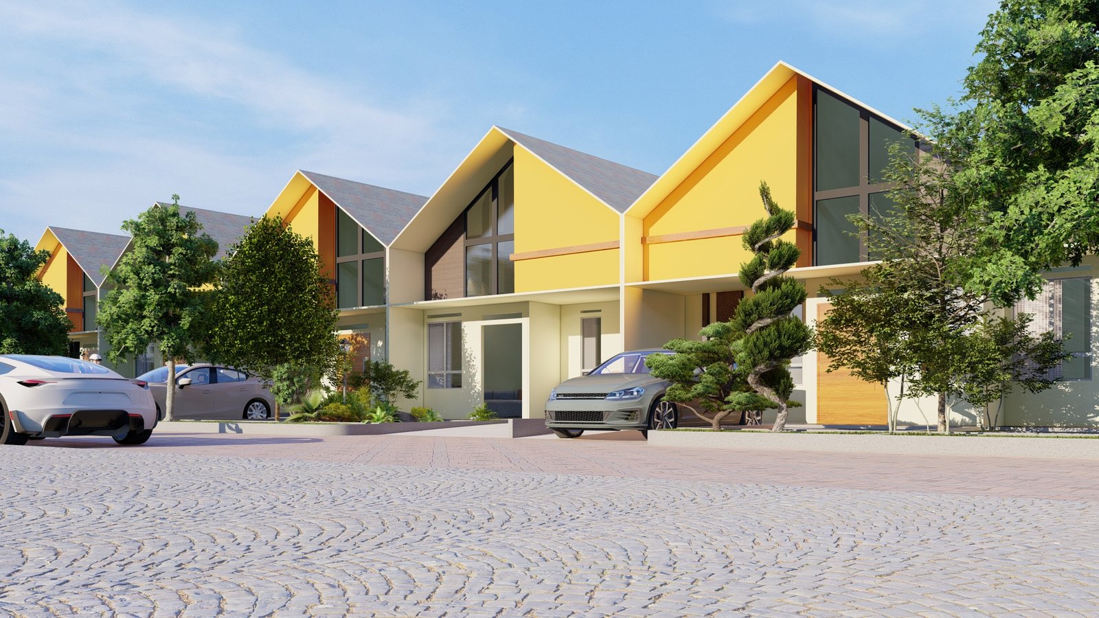 Natureland Kiano 3 Rumah 1,5 Lantai